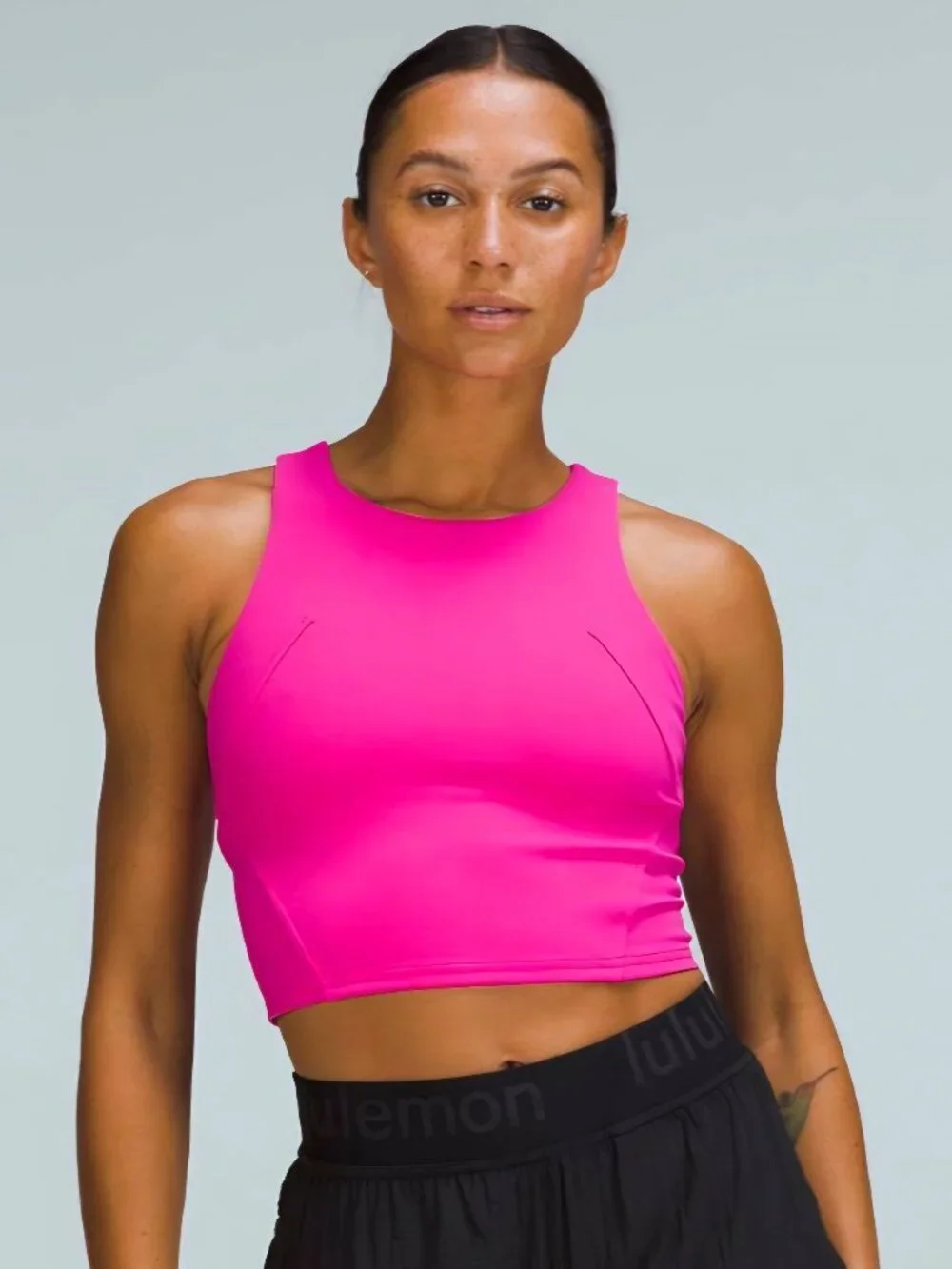 Lululemon Invigorate Training Top in Pink